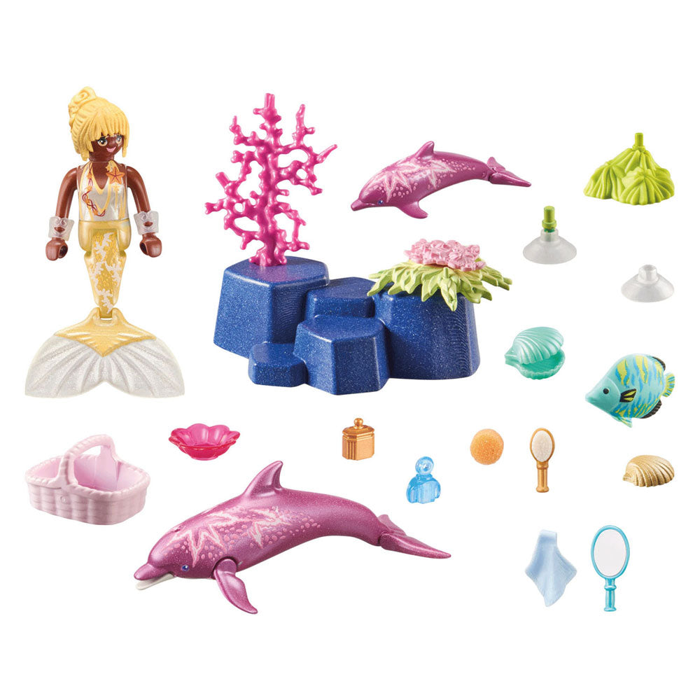 Playmobil Princess Magic Sirène avec des dauphins - 71501