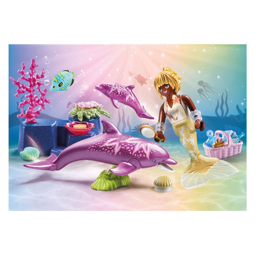 Playmobil Princess Magic Sirène avec des dauphins - 71501