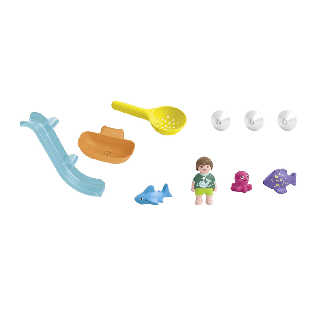Playmobil junior pêche aquatique ludique avec les animaux marins - 71689
