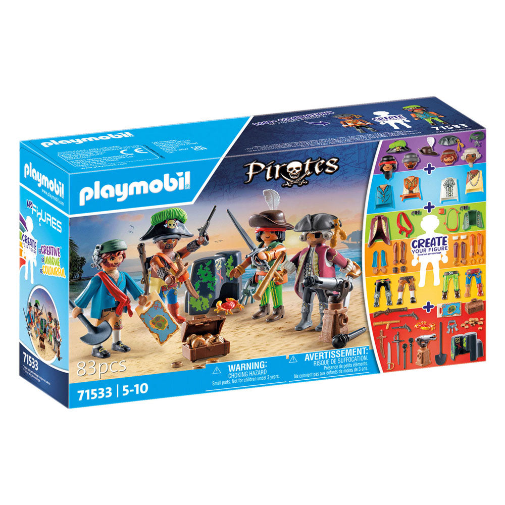 Playmobil Pirates Mes figures: Pirates 71533