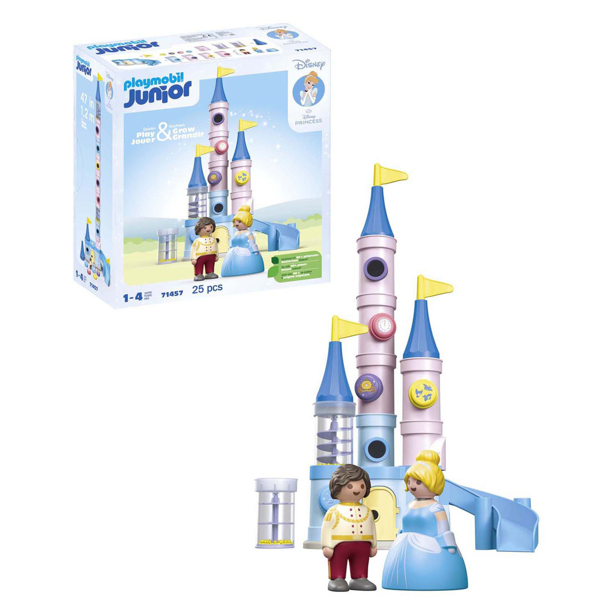 Playmobil junior disney château de cendrillon - 71457