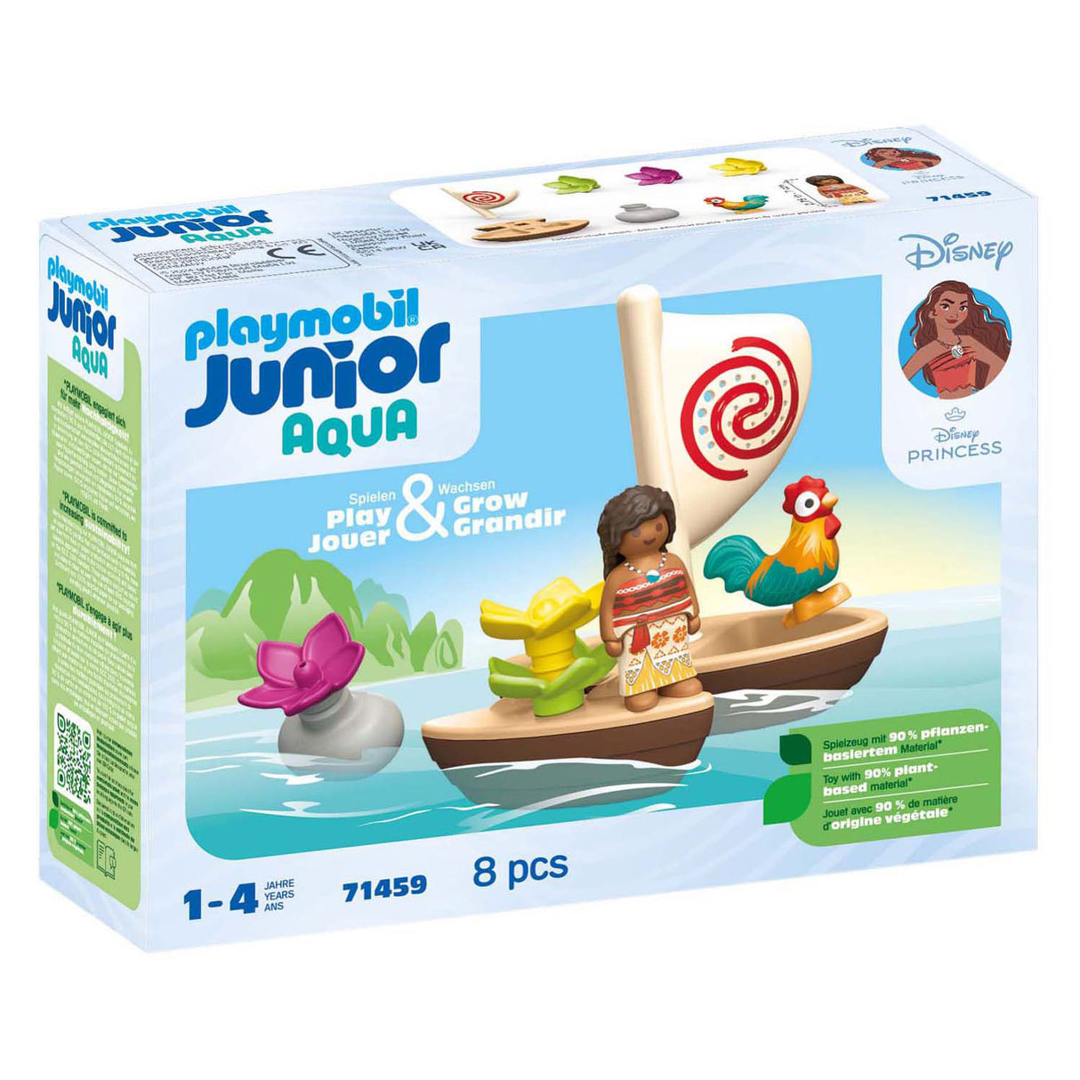Playmobil junior disney catamaran de Vaiana - 71459