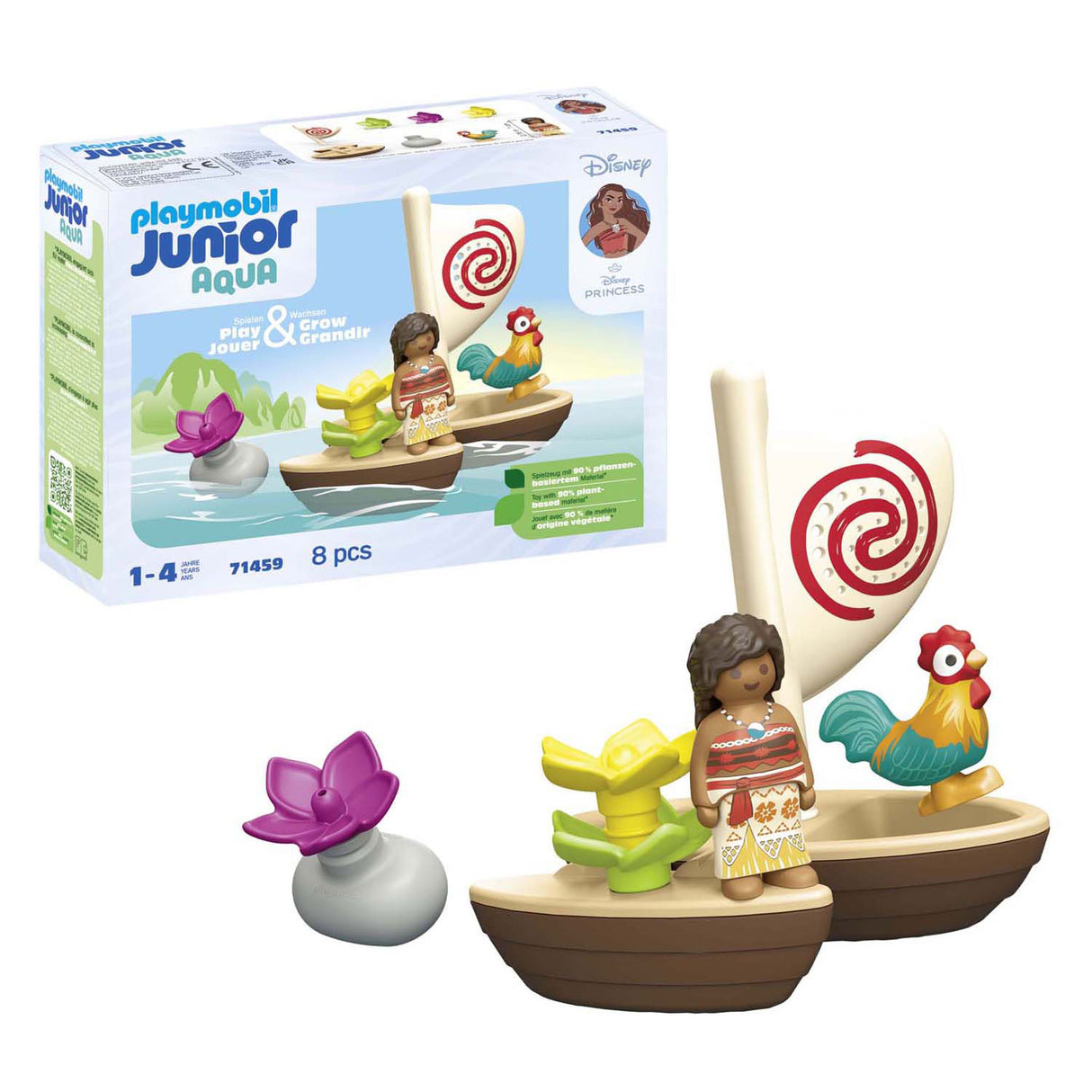 Playmobil junior disney catamaran de Vaiana - 71459