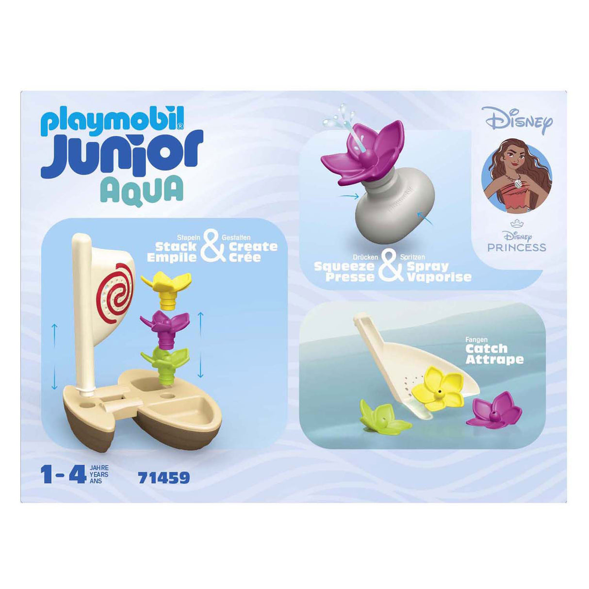 Playmobil junior disney catamaran de Vaiana - 71459