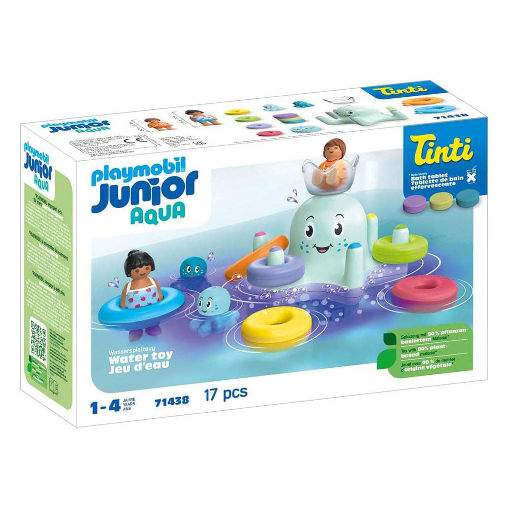 Playmobil junior tinti : craquelage coloré - 71438