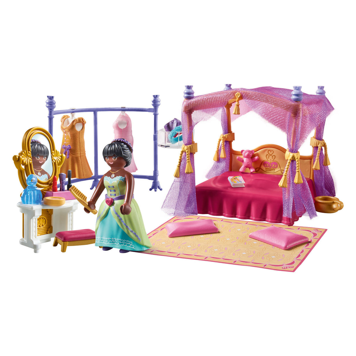 Chambre magique princesse Playmobil avec dressing - 71847