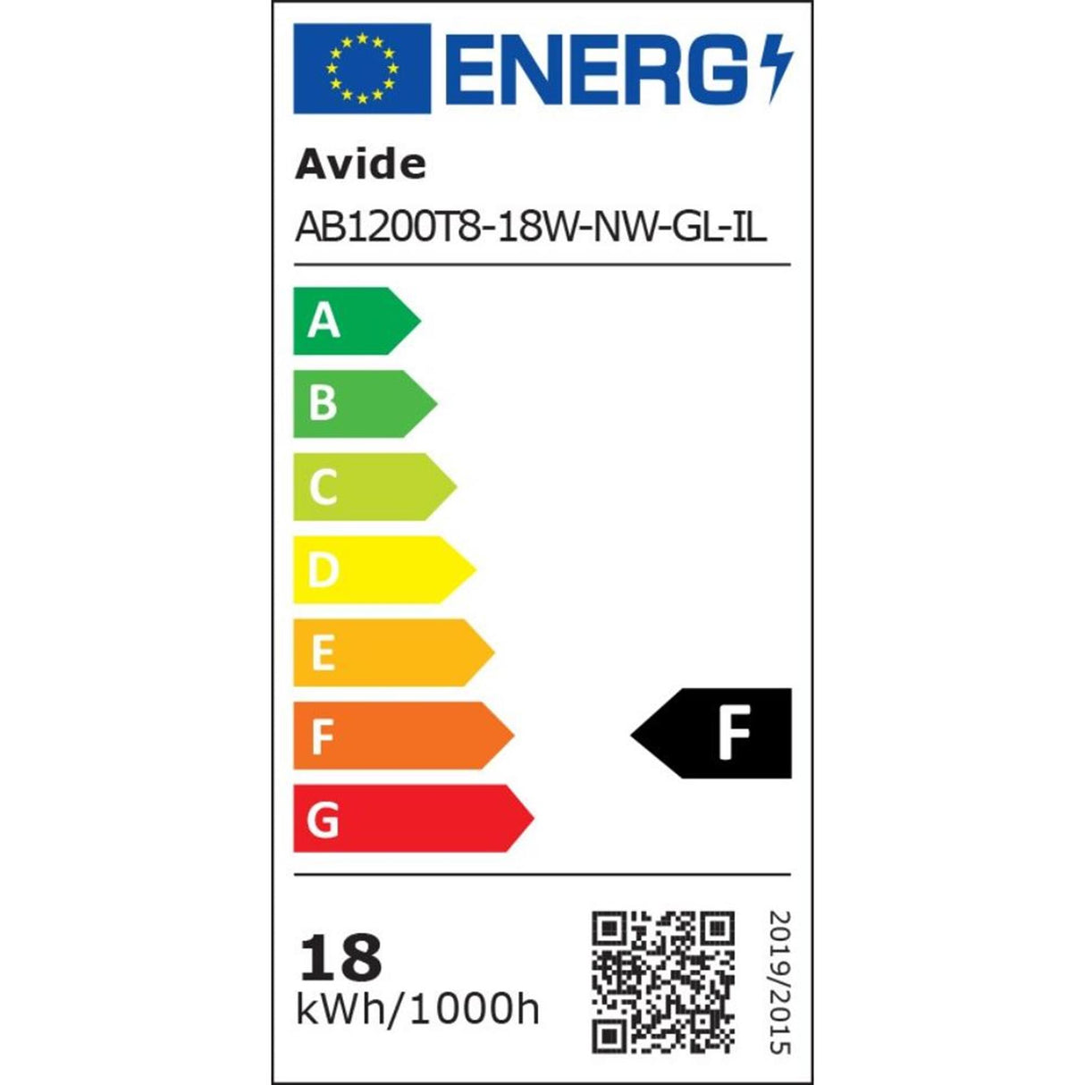 Avide tube fluorescent LED G13 18W 2160lm 120cm