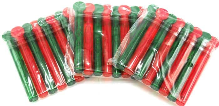 Playgo 24 bâtons de bulles de Noël, 11 cm de long