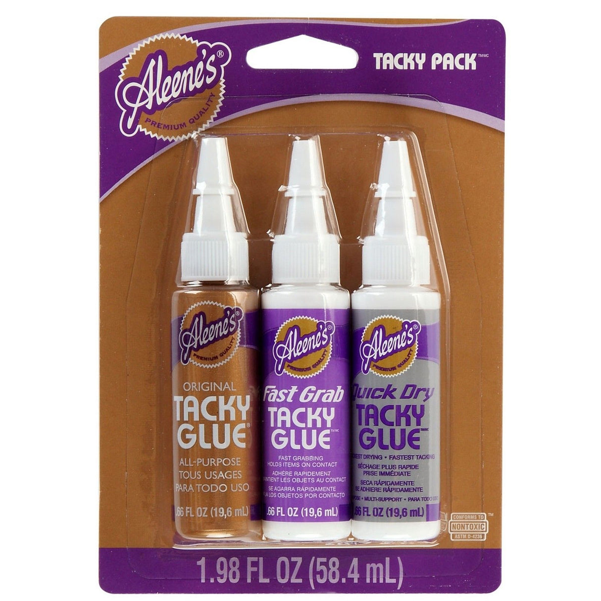 Aleene's • variété collante pack de colle 3pcs