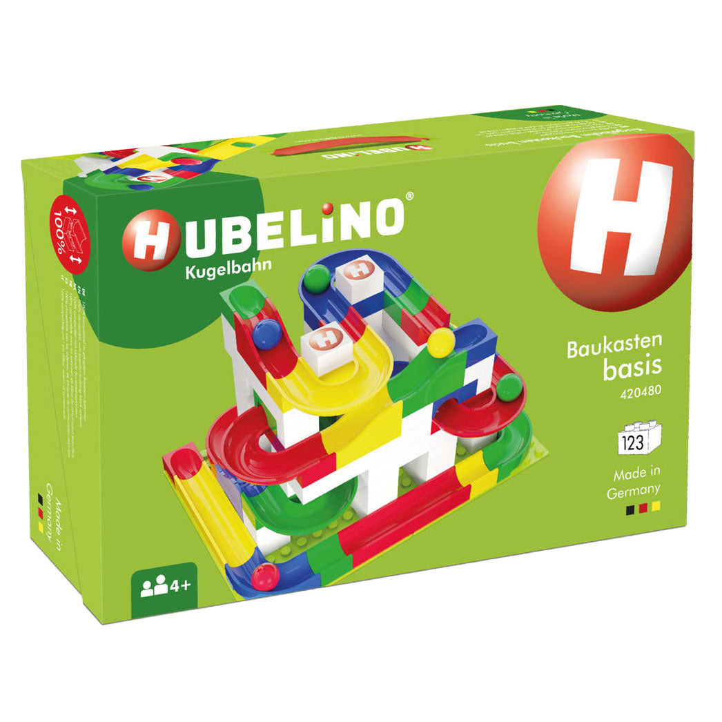 Kit de base de piste à billes Hubelino - 123 pcs.