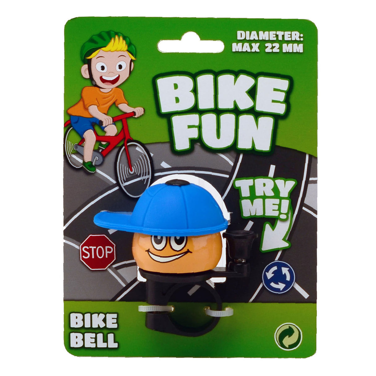Johntoy cloche de vélo pietje