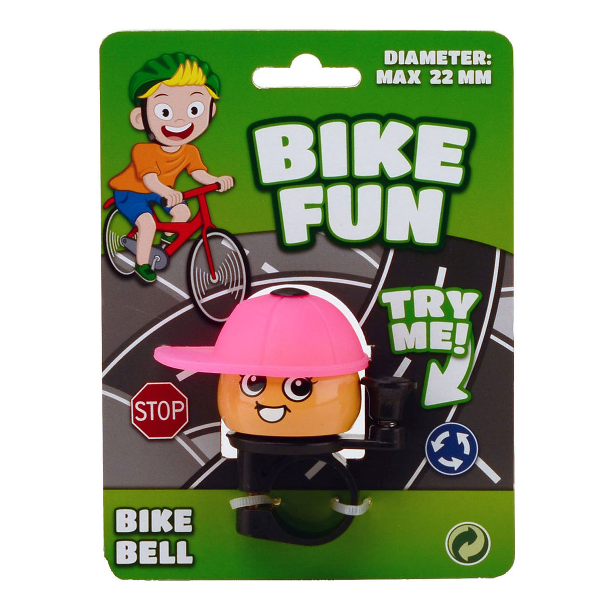 Johntoy cloche de vélo pietje