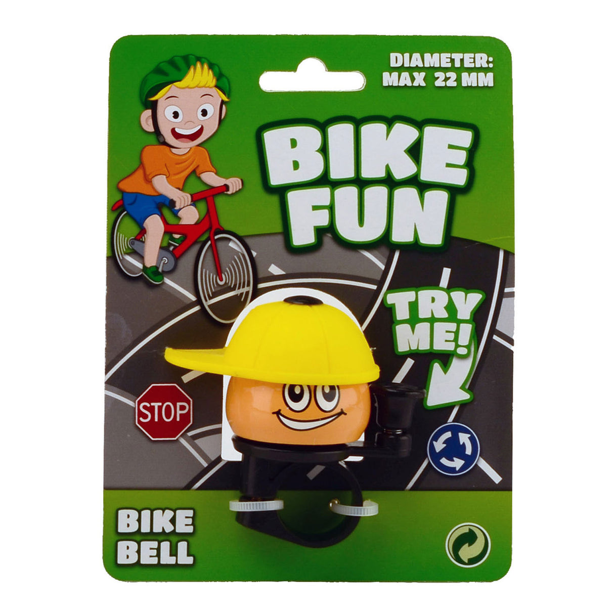 Johntoy cloche de vélo pietje