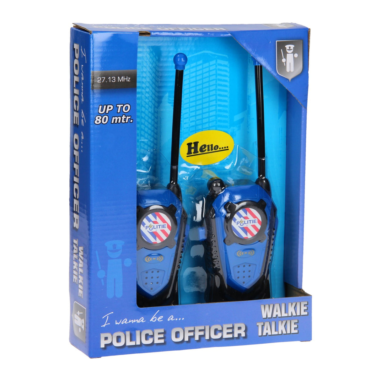 Talkie-walkie de police Johntoy