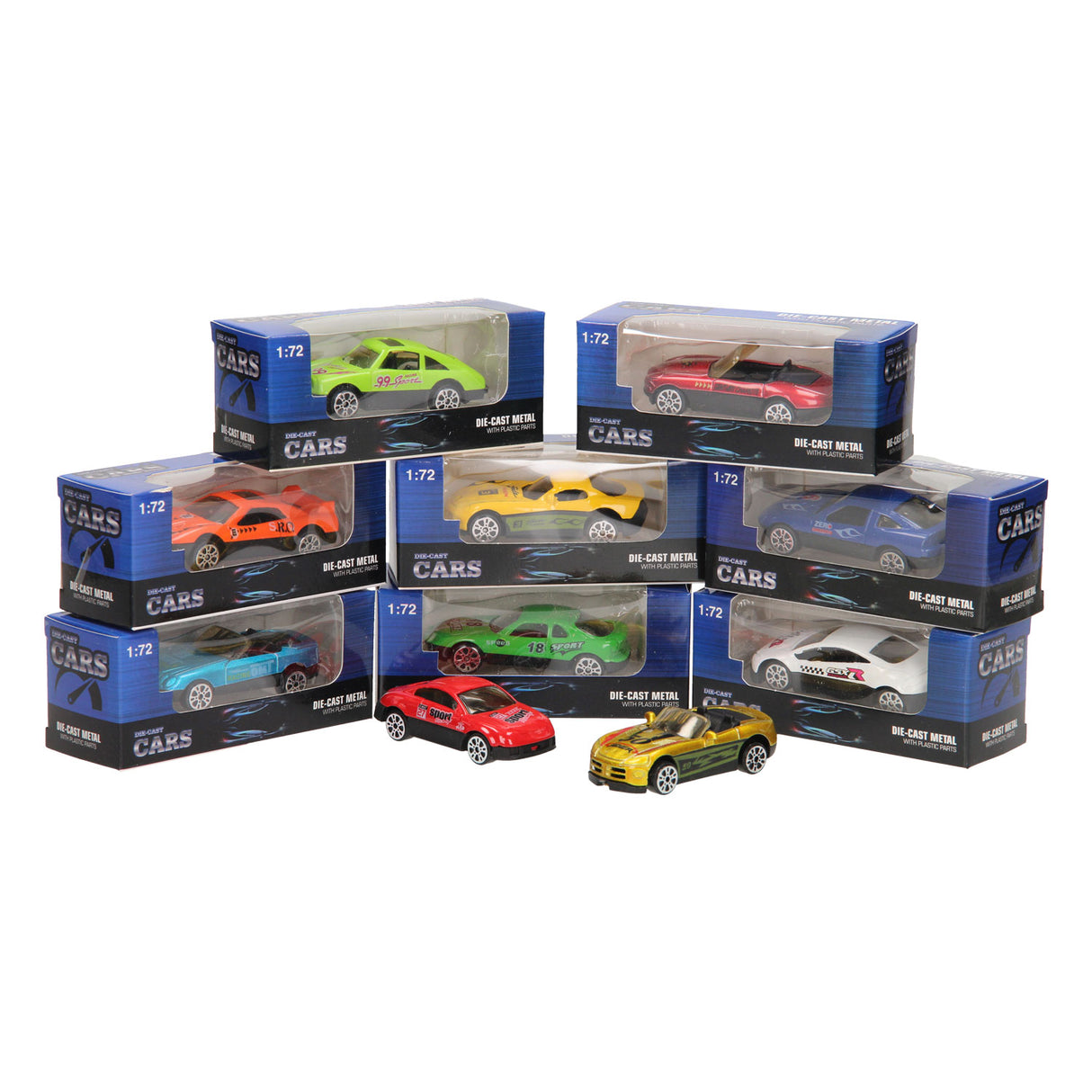 Johntoy super voitures voiture moulée sous pression 1:72