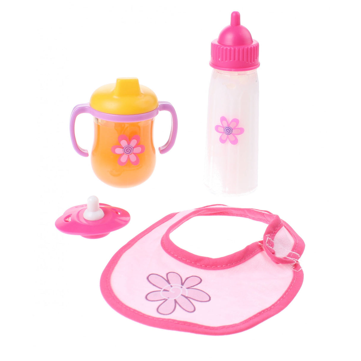 Ensemble de jeu de poupée Baby Rose, heure du dîner