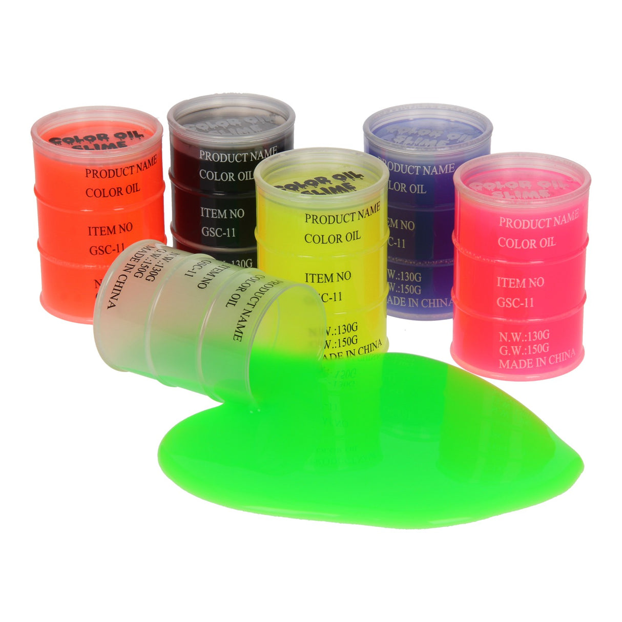 Slime de baril de pétrole Johntoy