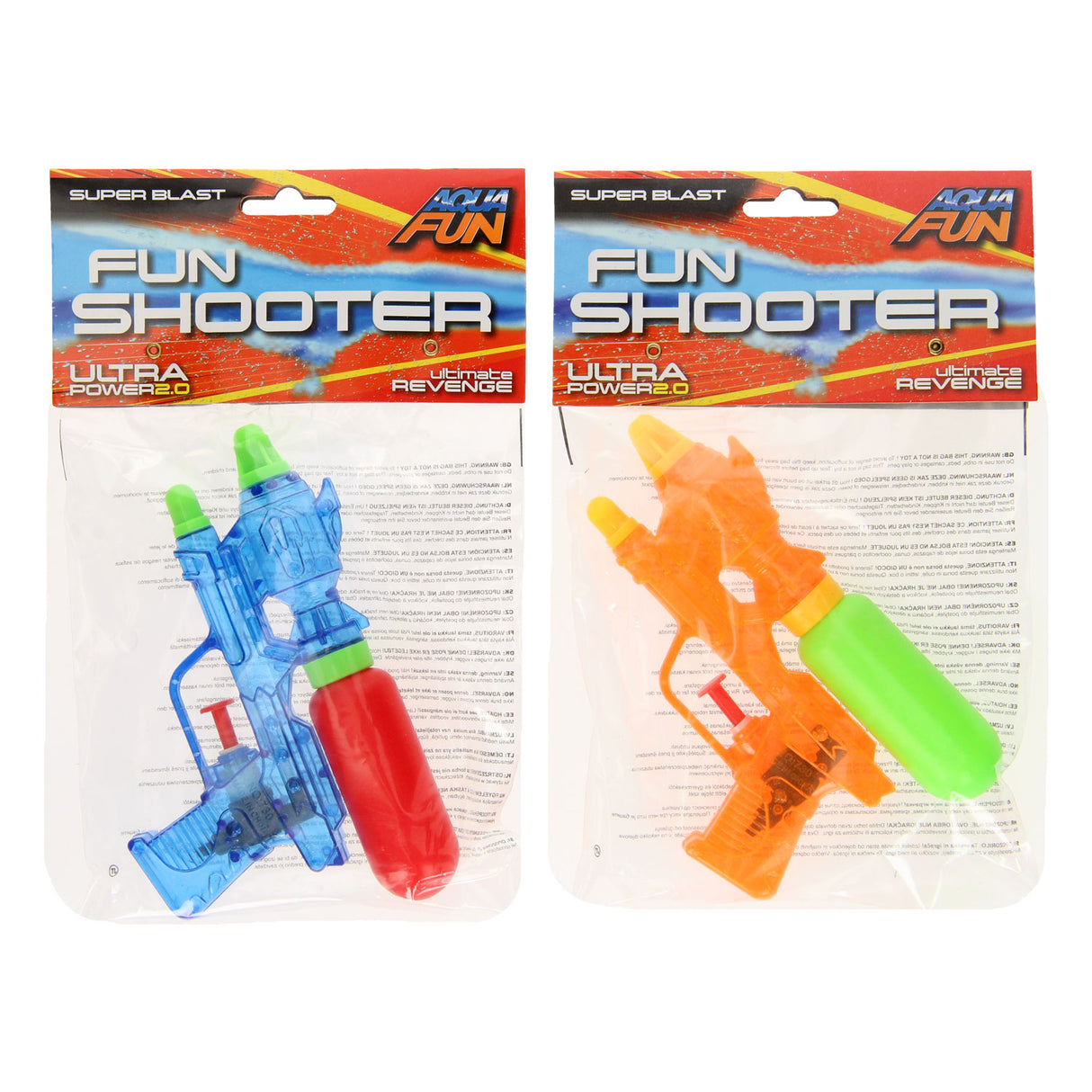 Johntoy John Toy pistolet à eau amusant tireur ± 18cm