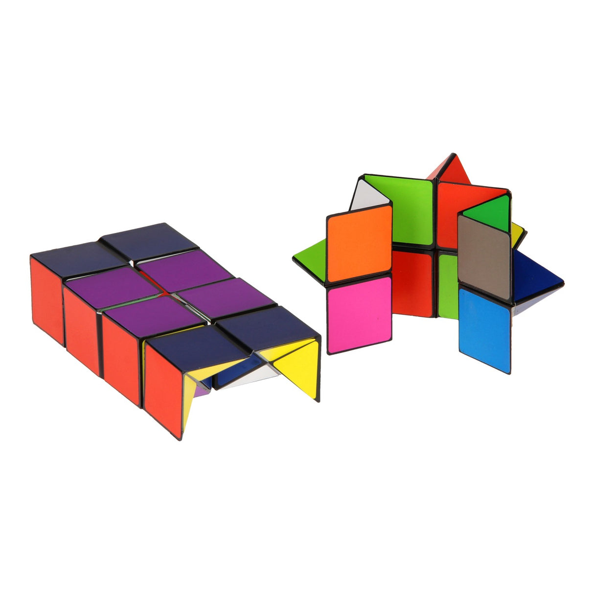 Cube magique Johntoy pliable, 2 pcs.