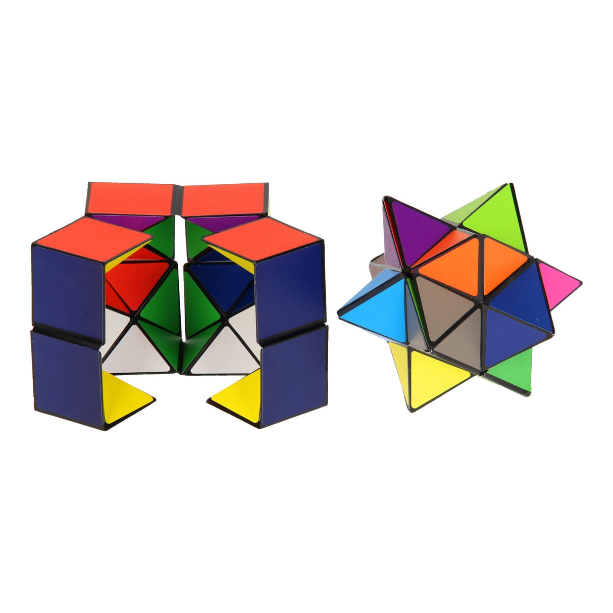 Cube magique Johntoy pliable, 2 pcs.