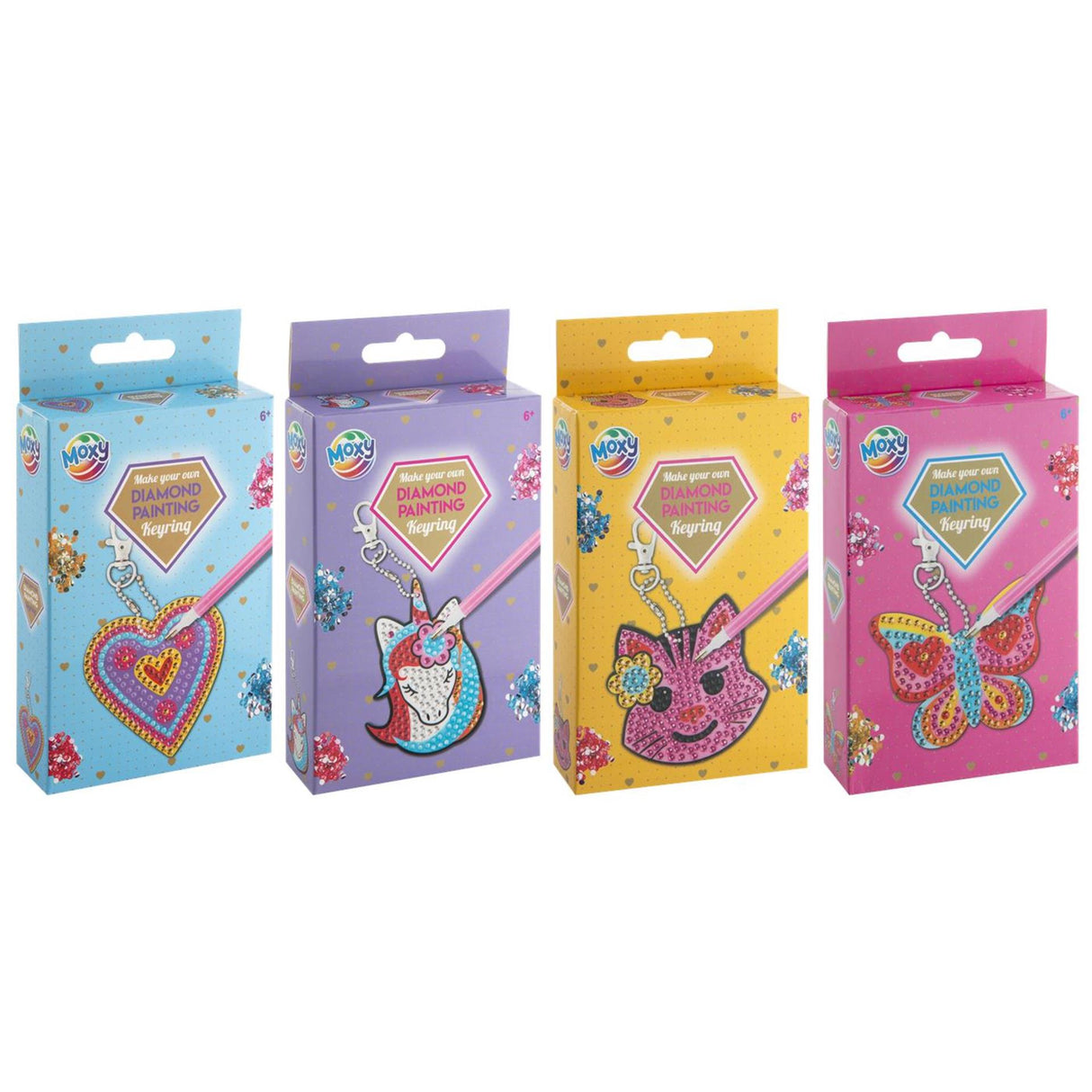 Creative Craft Group Fabrication de porte-clés avec peinture diamant