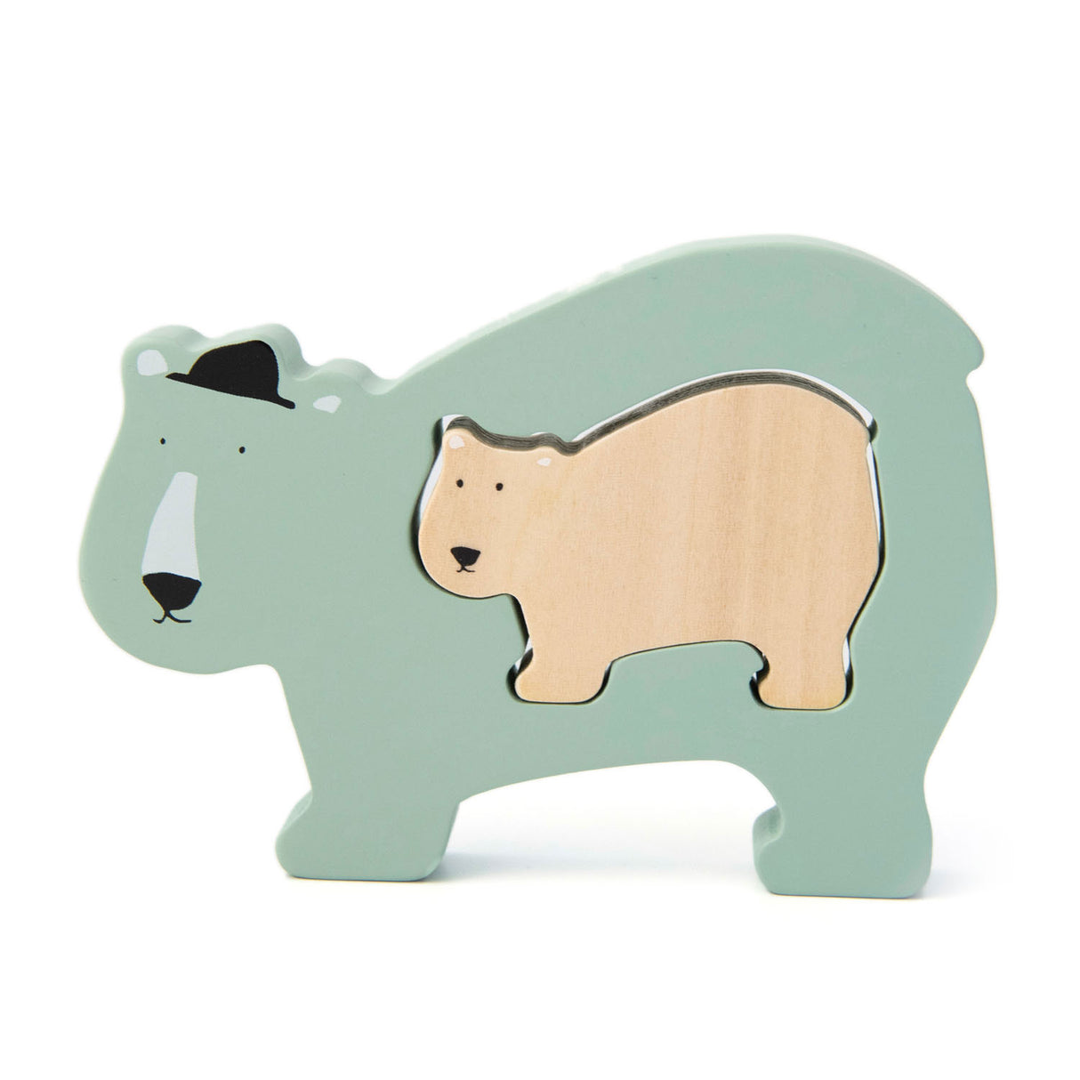 Trixie Wooden Baby Puzzle M. Bear