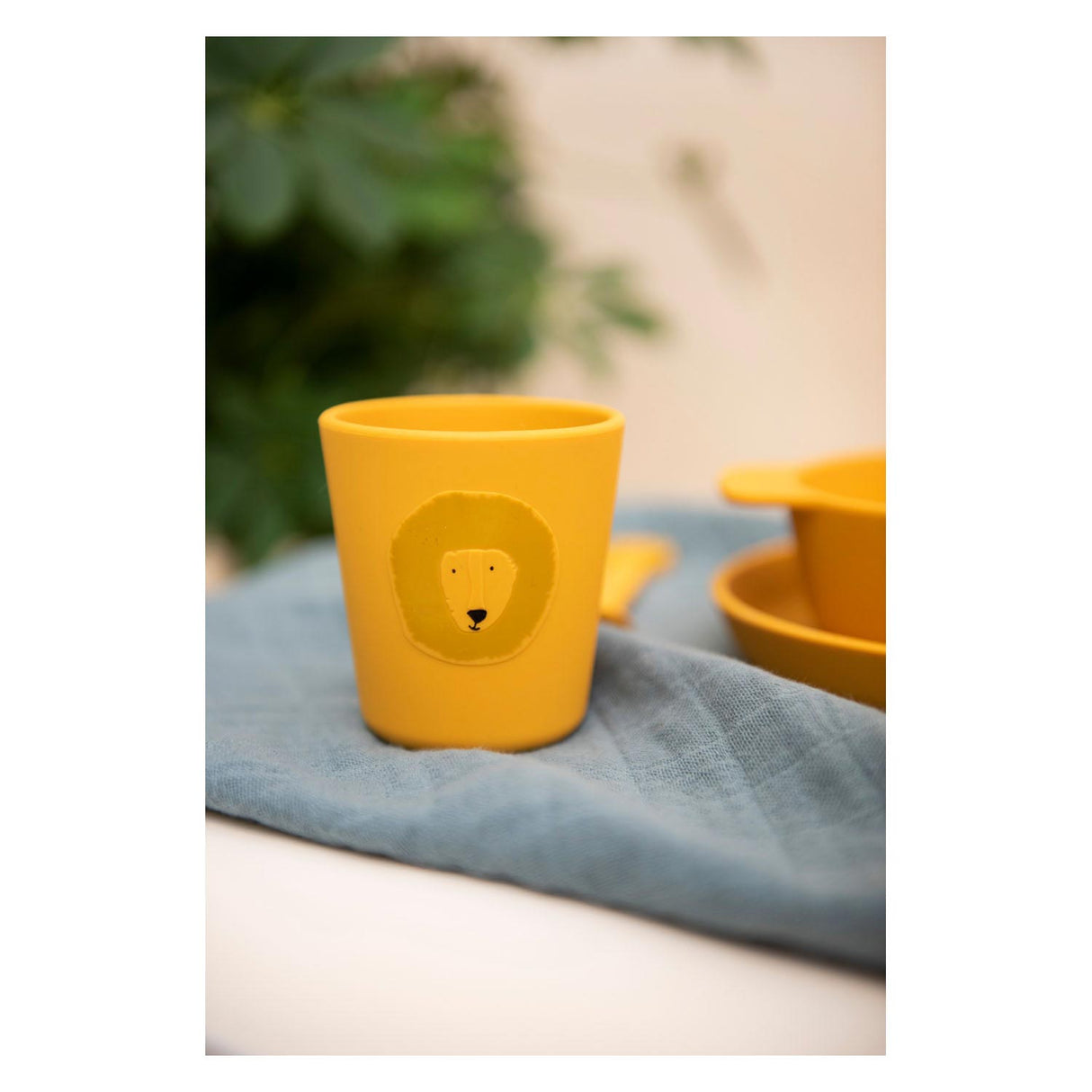 Tasse en silicone Trixie - mr. lion, 2 pièces.