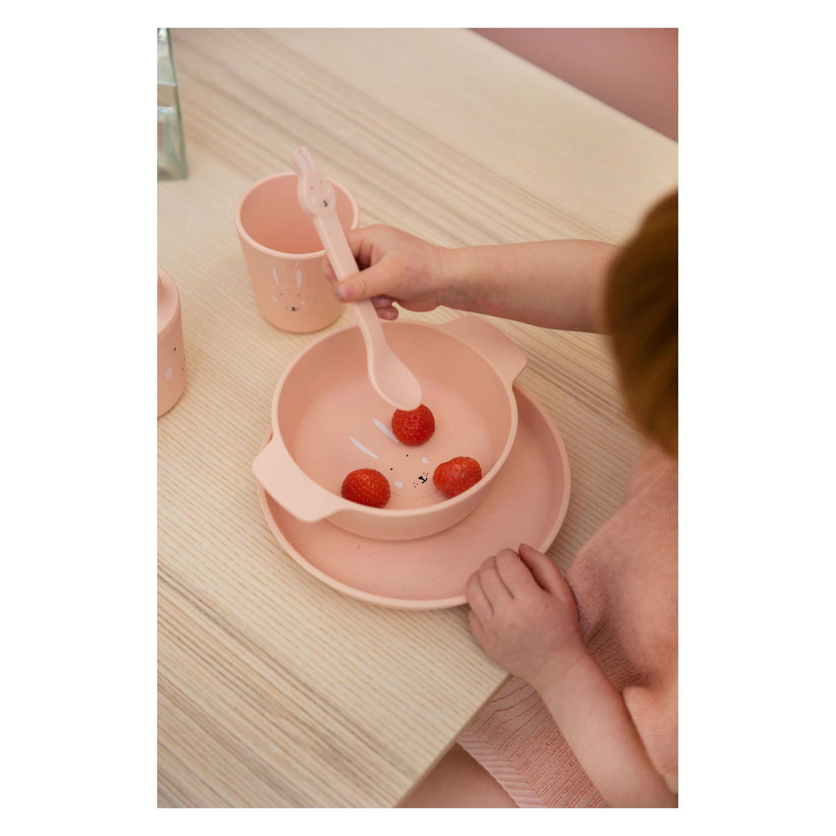 Cuillère en silicone Trixie - Mme. lapin, 2 pcs.