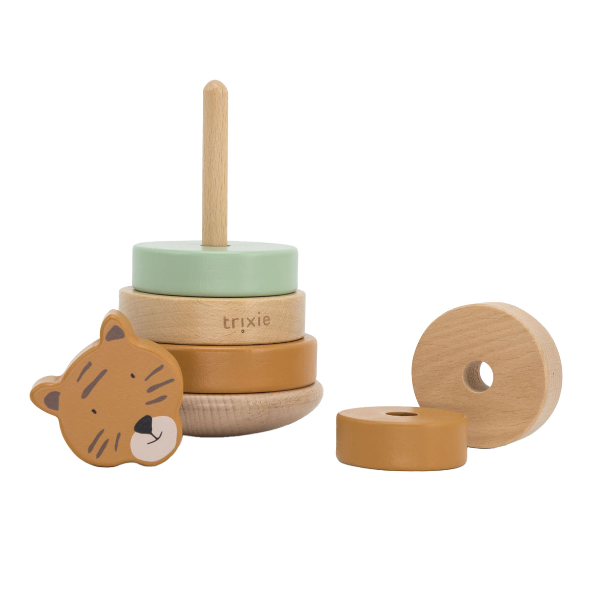 Trixie Wooden Stacking Tower - MR. Tigre