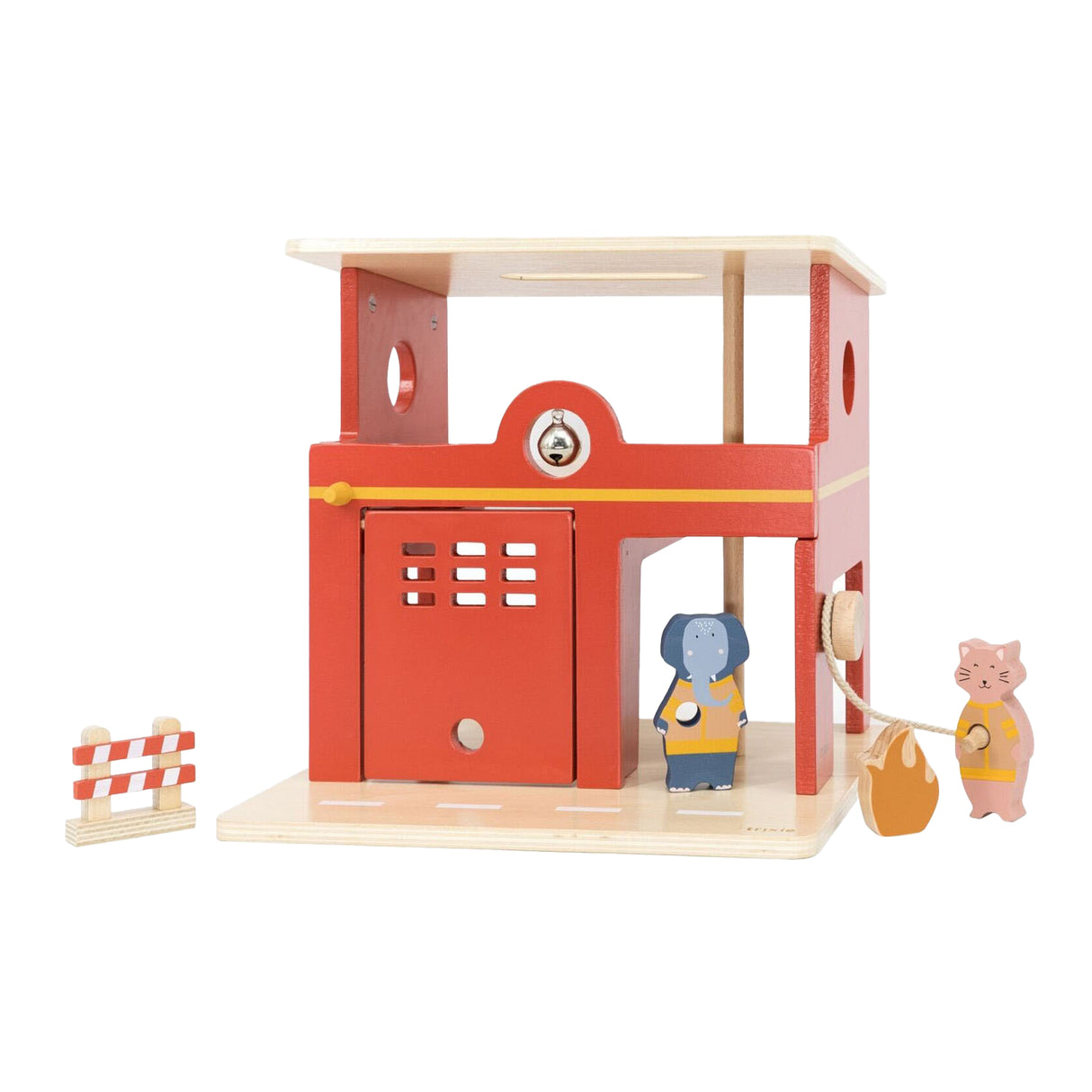 Caserne de pompiers en bois pour animaux Trixie