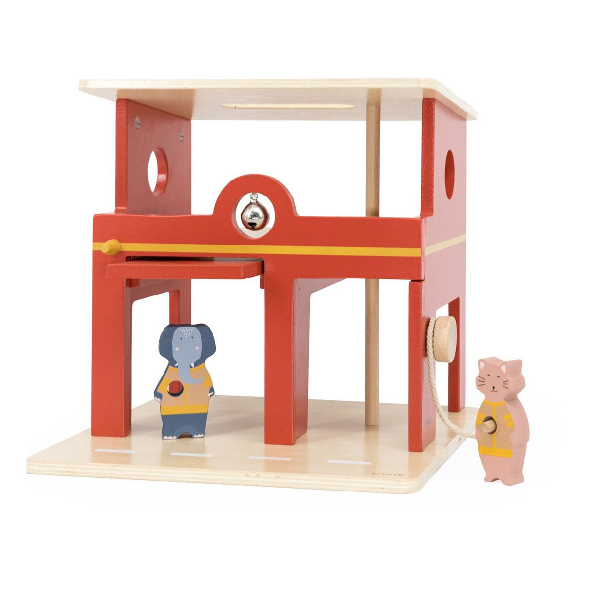 Caserne de pompiers en bois pour animaux Trixie