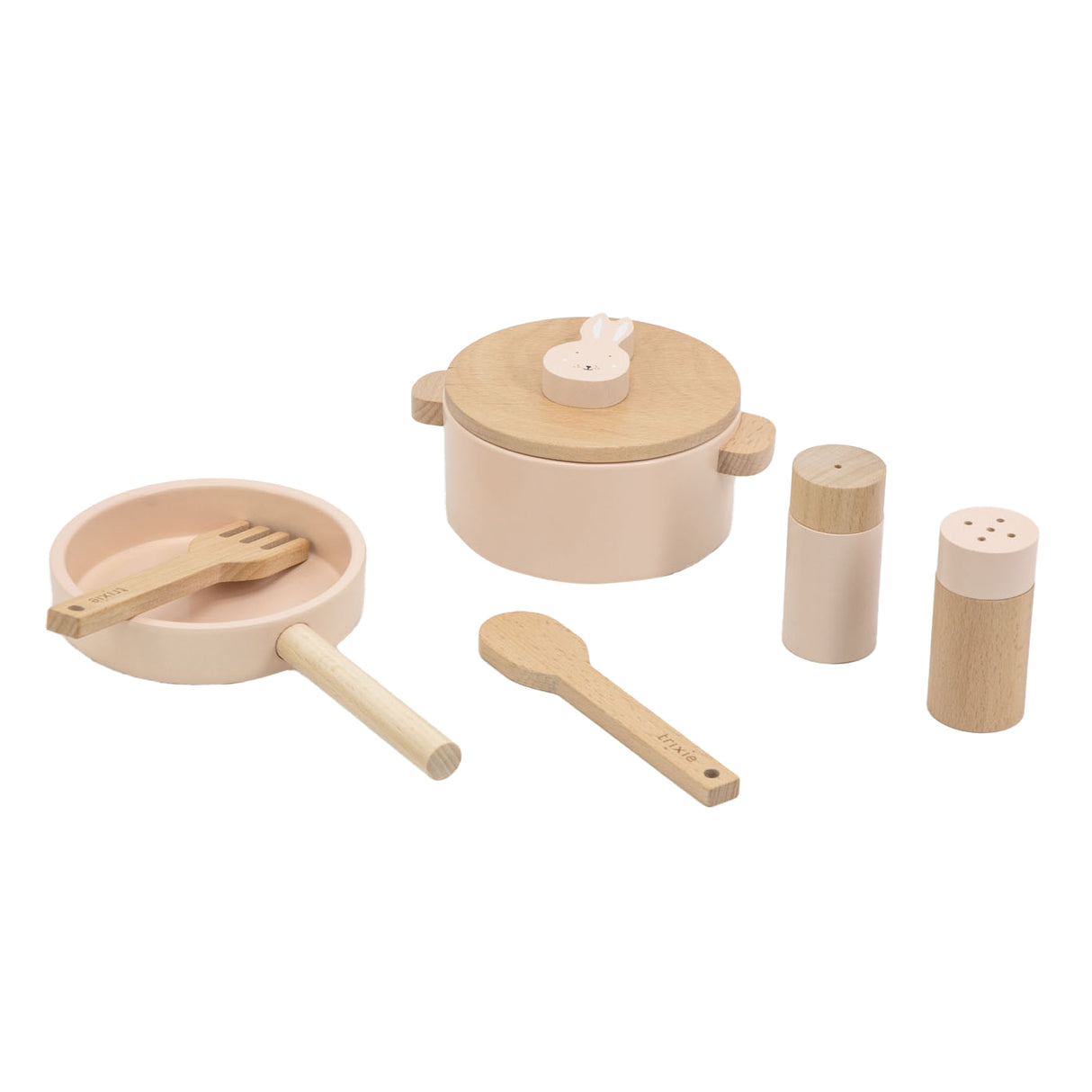 Ensemble de cuisine en bois Trixie Mme Rabbit