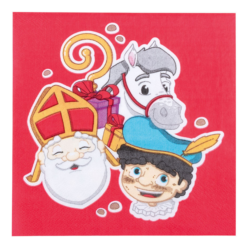 Serviettes Sinterklaas, 20 pcs.