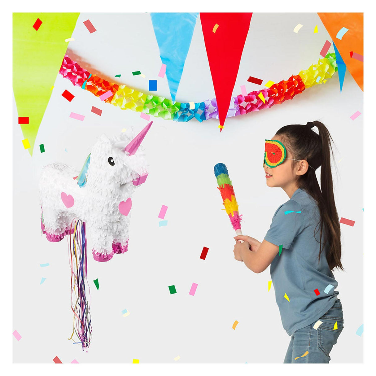 Boland pull pinata licorne rose