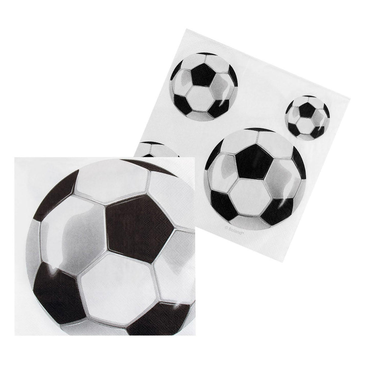 Serviettes de football Boland, 20 pcs.