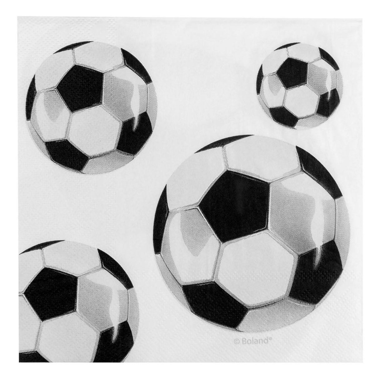 Serviettes de football Boland, 20 pcs.