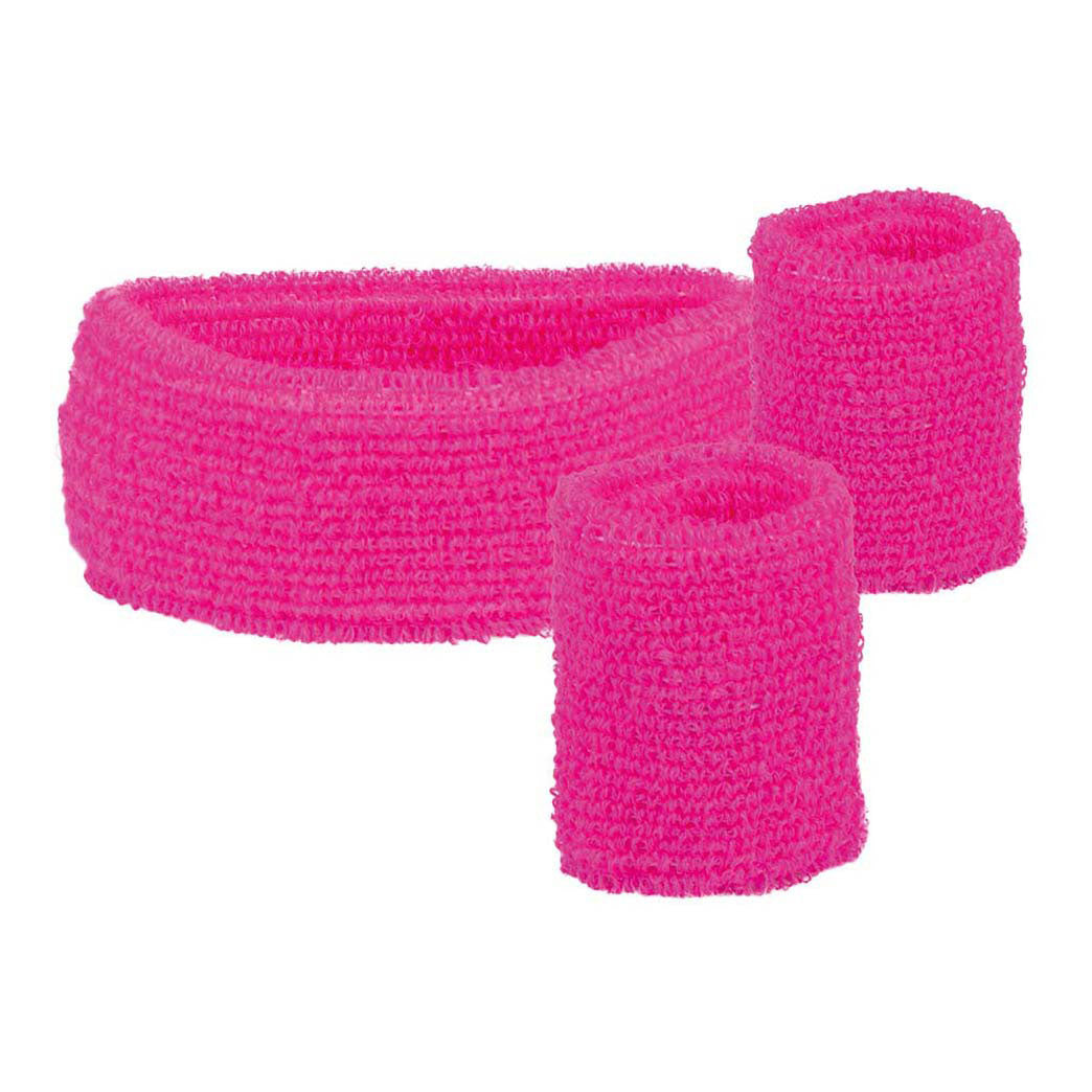 Boland bandeaux rose fluo, 3 pcs.