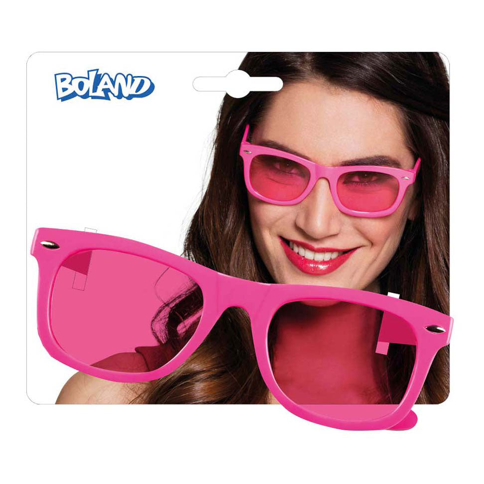 Boland lunettes de fête danse rose fluo