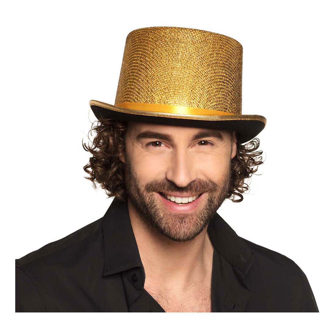 Boland chapeau paillettes or