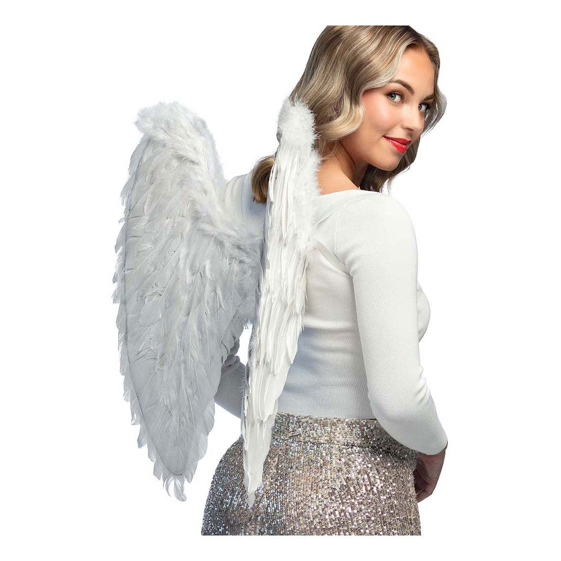 Boland ailes d'ange pliables blanches