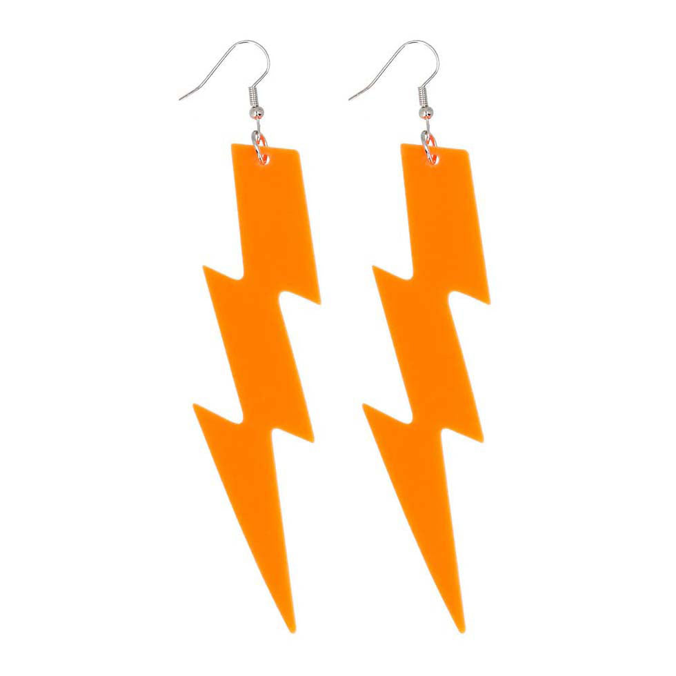 Boland boucles d'oreilles flash orange fluo
