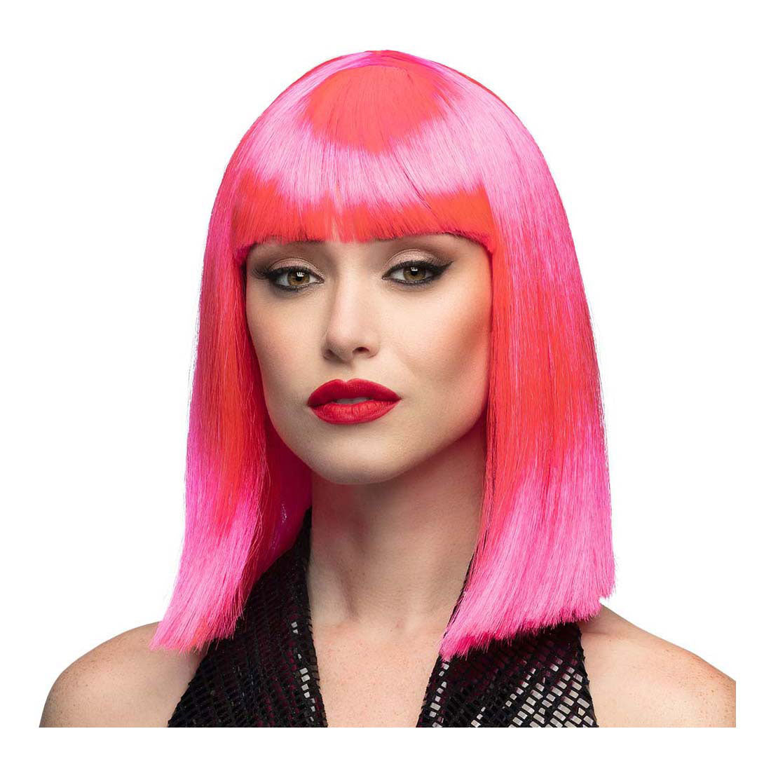 Boland perruque dance rose fluo