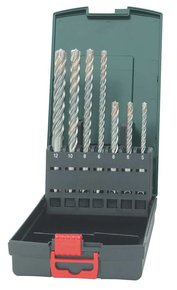 Metabo accessoires sds-plus p4p jeu de forets (7 pièces) - 626245000