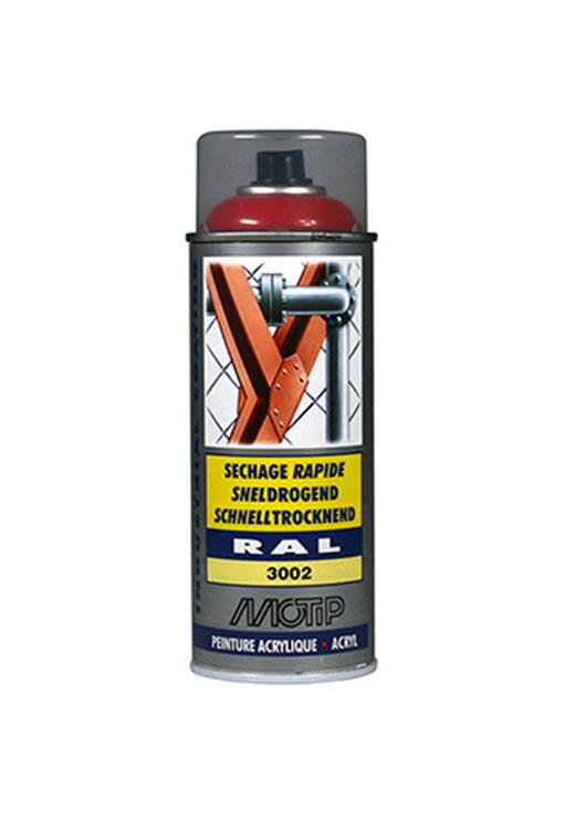 Motip industriel ral3002 400 ml.