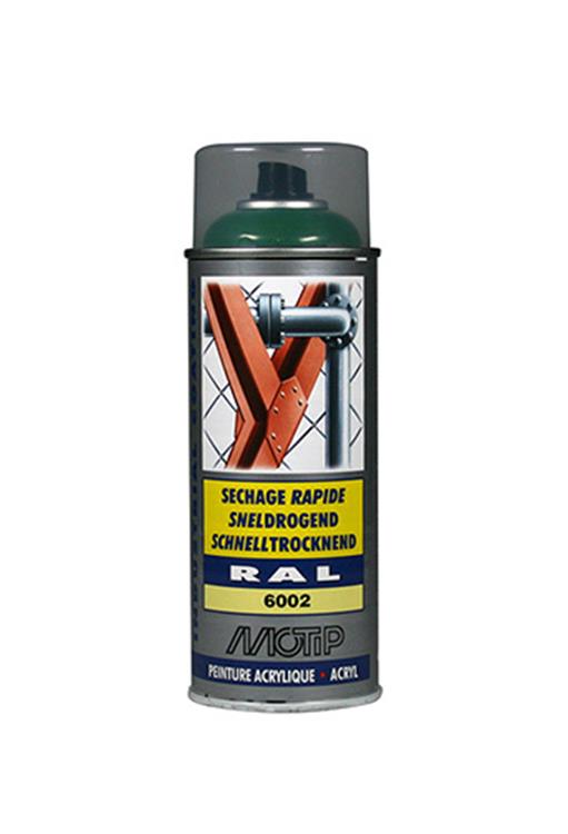 Motip industriel ral6002 400 ml.