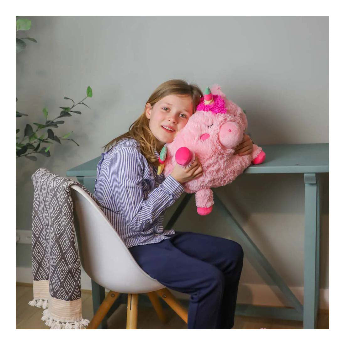 Noxxiez chauffe-mains coussin câlin licorne
