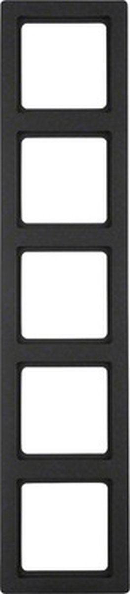 Berker q1 cadre de couverture 5 fois anthracite