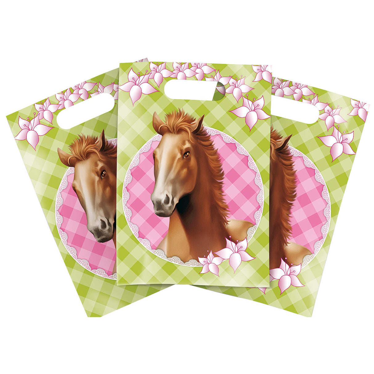 Sacs de distribution pour chevaux à barbe blanche Haza, 6 pcs.