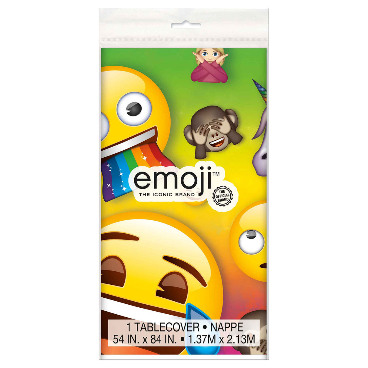 Nappe emoji barbe blanche Haza