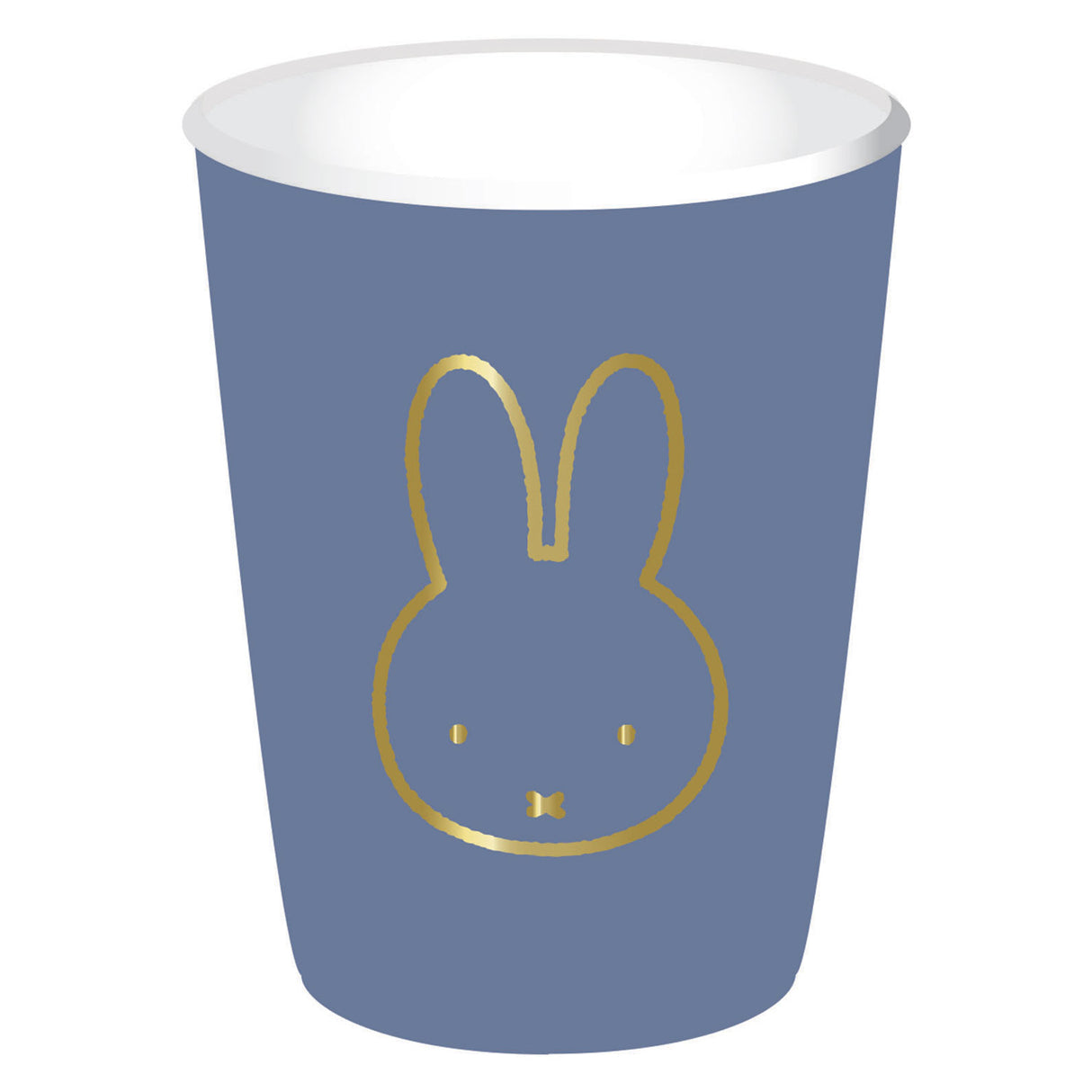 Haza gobelets à barbe blanche Miffy bleu, 8 pcs.
